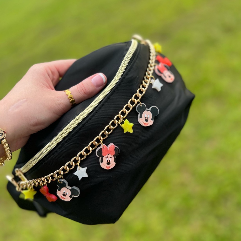 Disney Mickey and Minnie Mouse Bag Chain